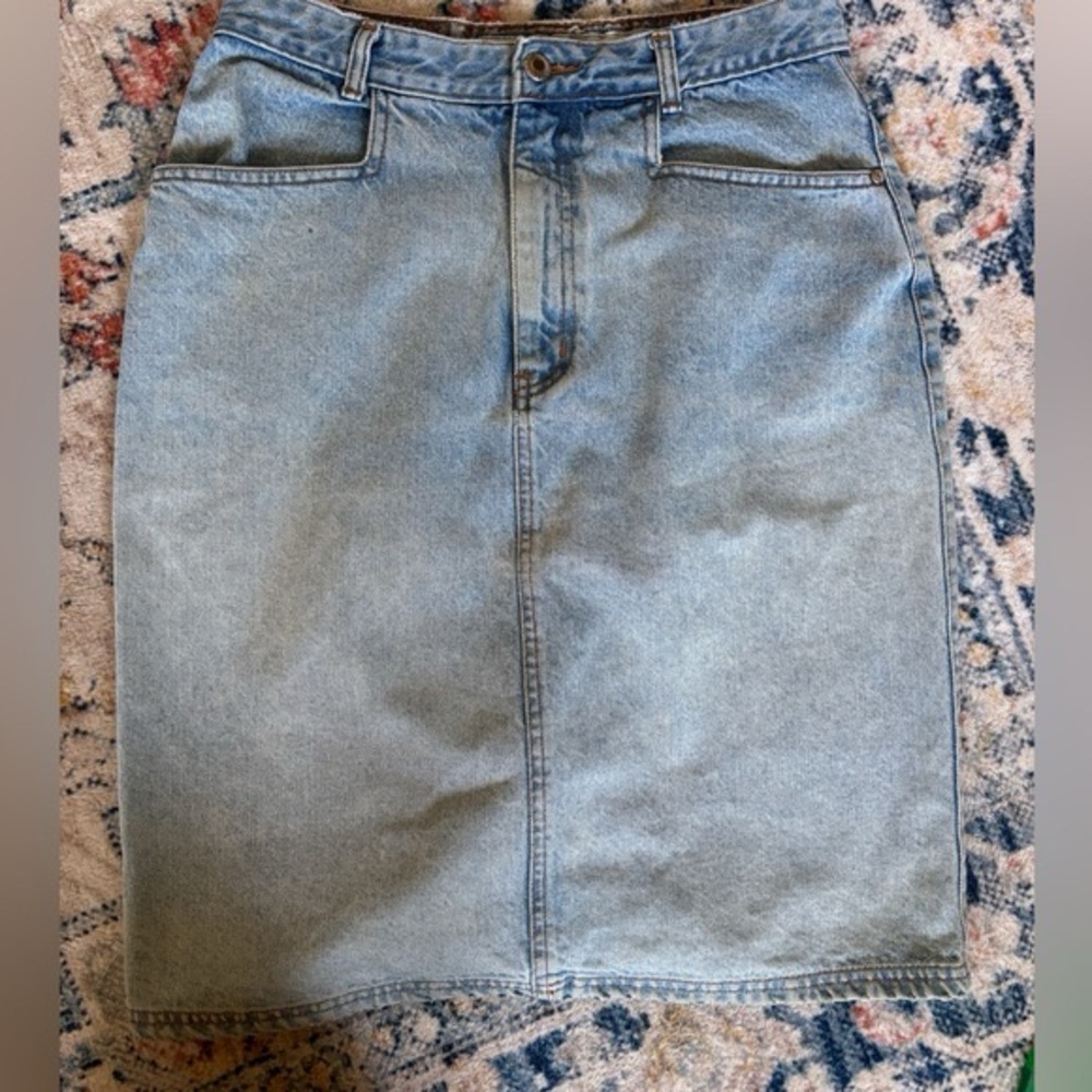 soldVintage Union Bay Denim Skirt